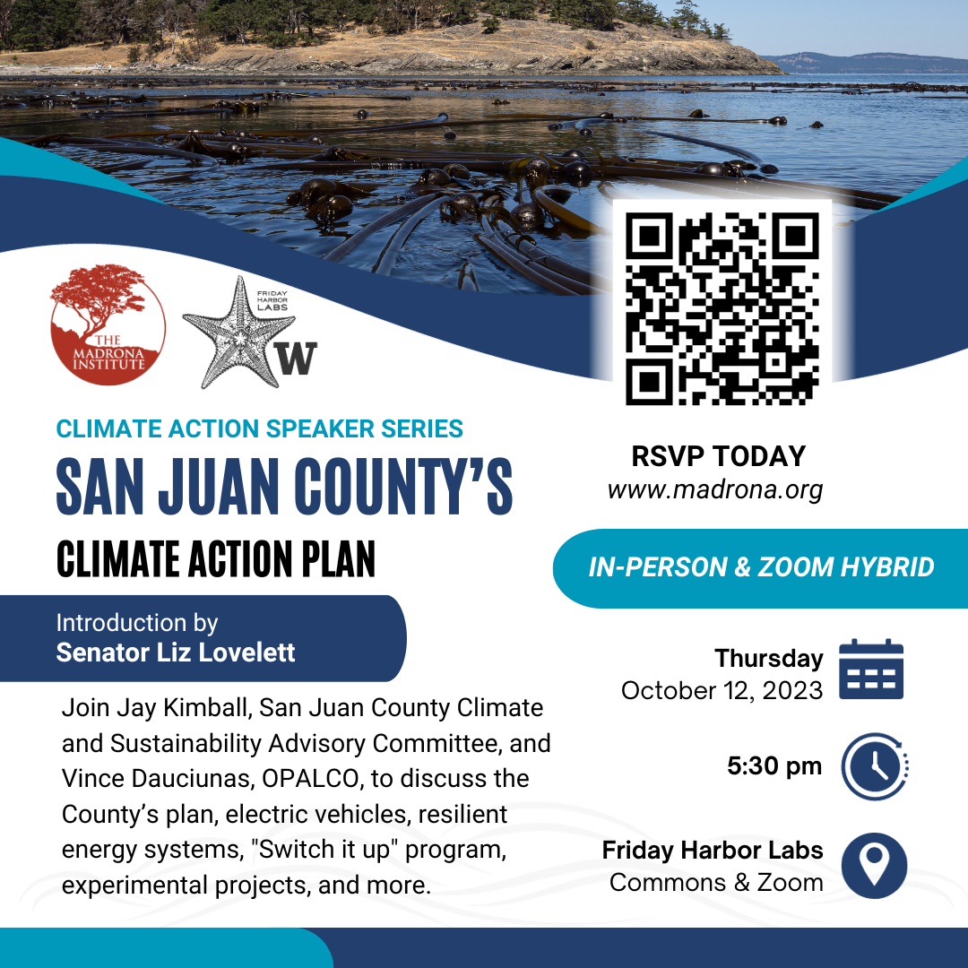 San Juan County’s Climate Action Plan with Senator Liz Lovelett, Jay ...