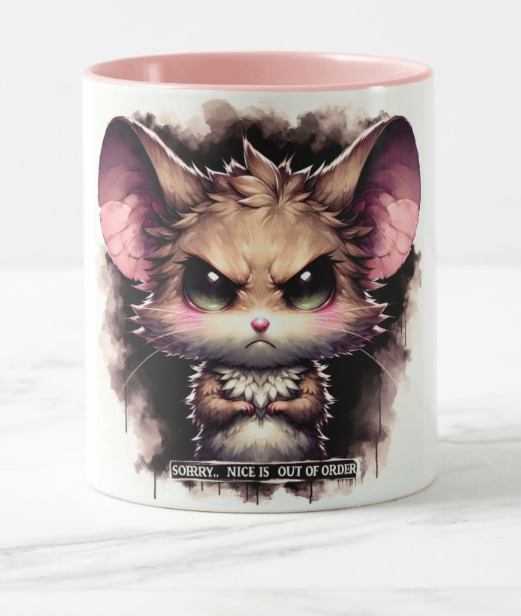 Feisty Critter Mug with Attitude