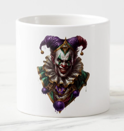 Unique Clown Character Mug