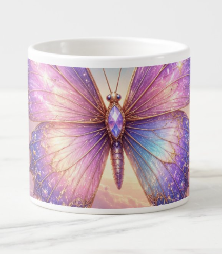 Enchanted Butterfly Art Mug