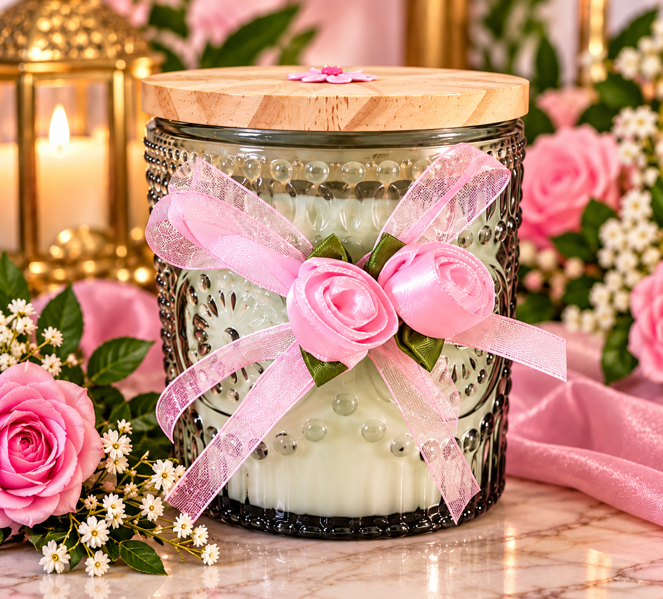 Romantic Pink Rose Candle Jar_Mistletoe Also.png