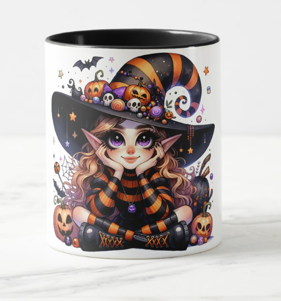 Enchanting Witch Ceramic Mug