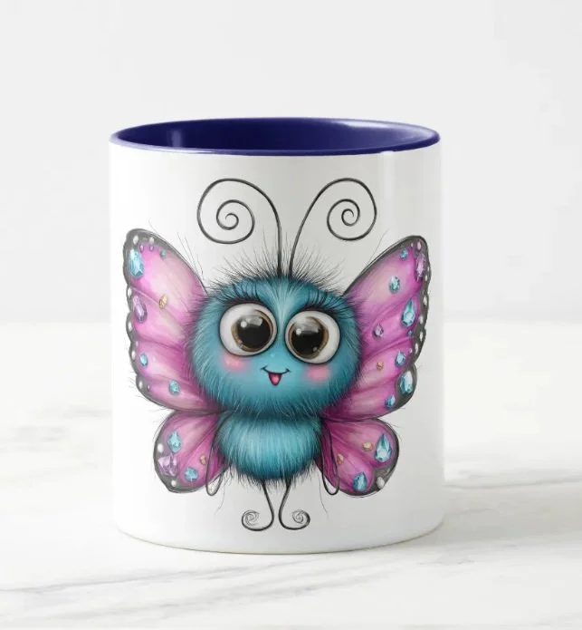 Butterfly Beauty Blue Coffee Mug.jpg