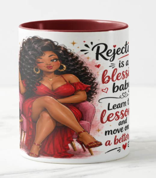 Rejection is a Blessing Coffee Mug_Front View.png