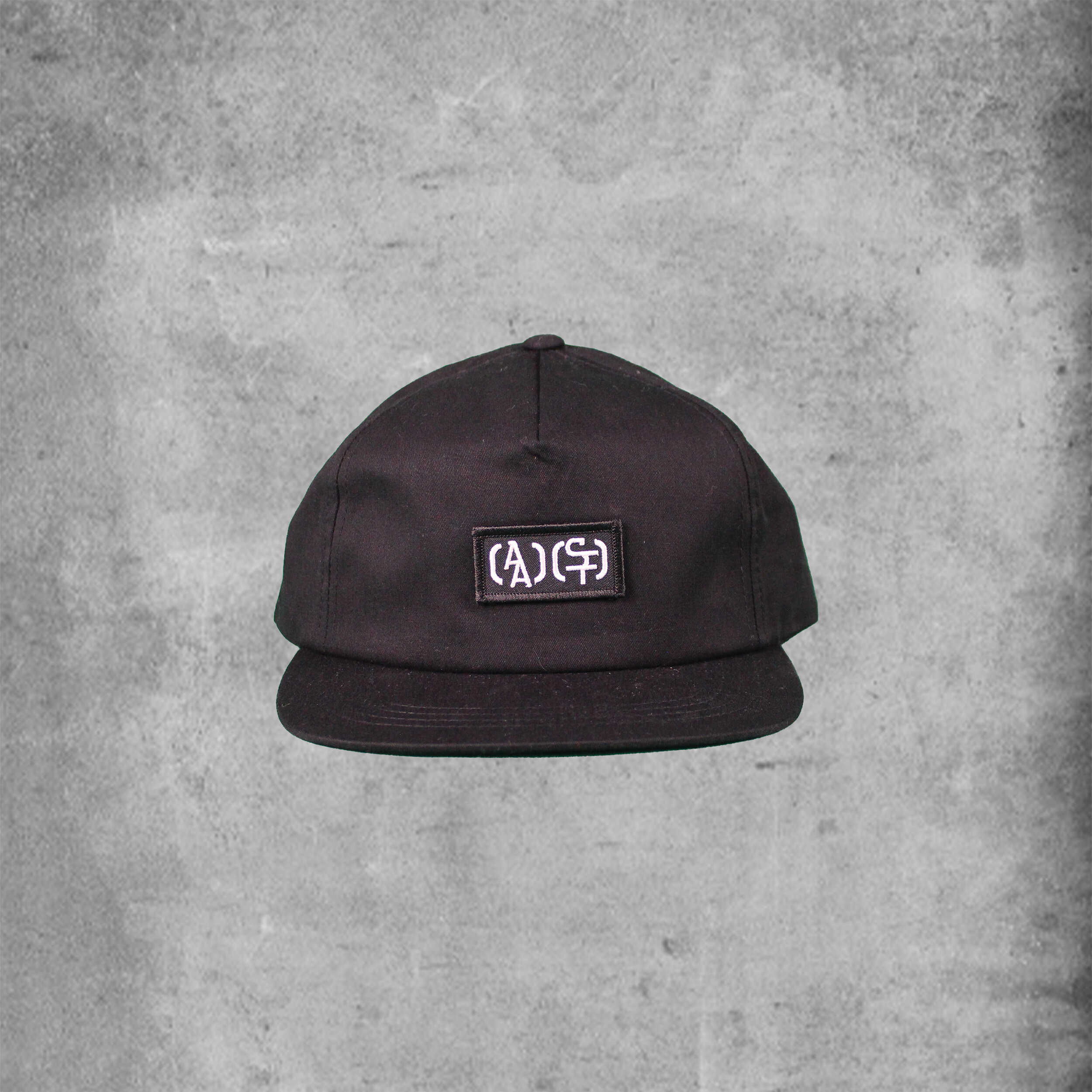 Unstr. Snapback BLK AASF Patch Front copy.jpg