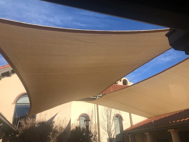 from the UDJ: Shade sails project completed at SPACE in Ukiah