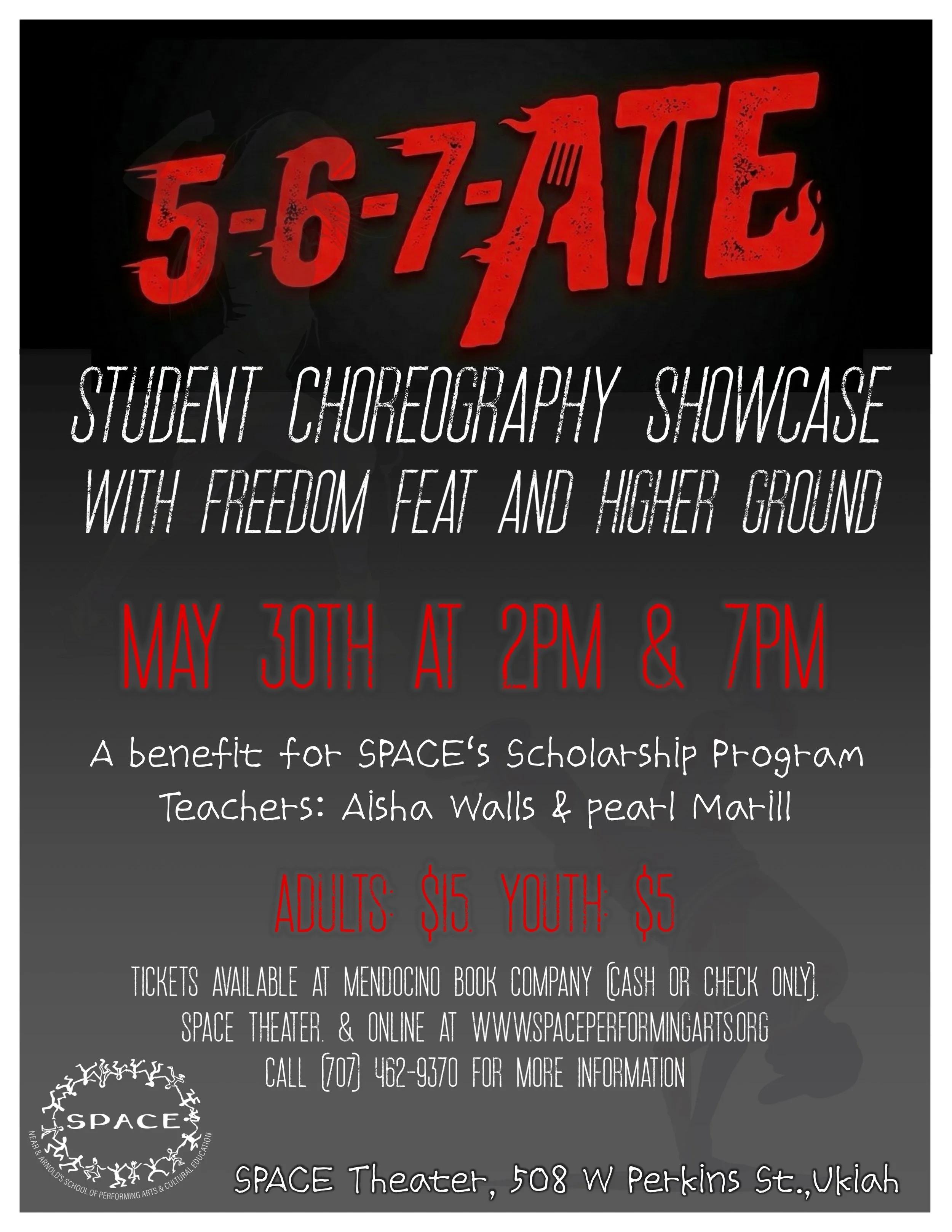 SPACE Present “5-6-7-ATE” — An Original Student Choreography Showcase