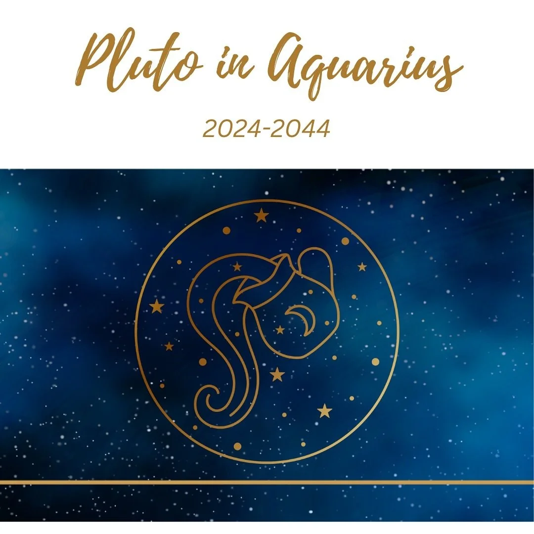 Pluto enters Aquarius today where it will remain until 2044. We had a preview of this transit for a few short months last spring, but collectively, there was some unfinished business to take care of as Pluto retrograded back into Capricorn for the pa