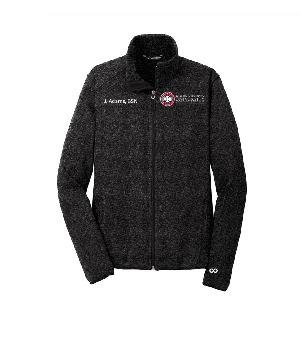 Rosalind Franklin Full Zip Sweater Mens