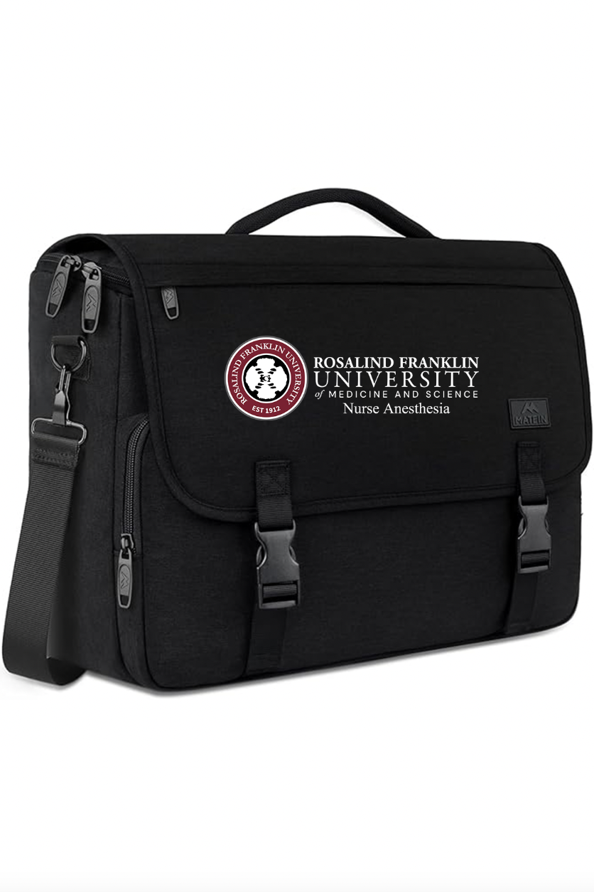 Rosalind Franklin Nurse Anesthesia Messenger Bag