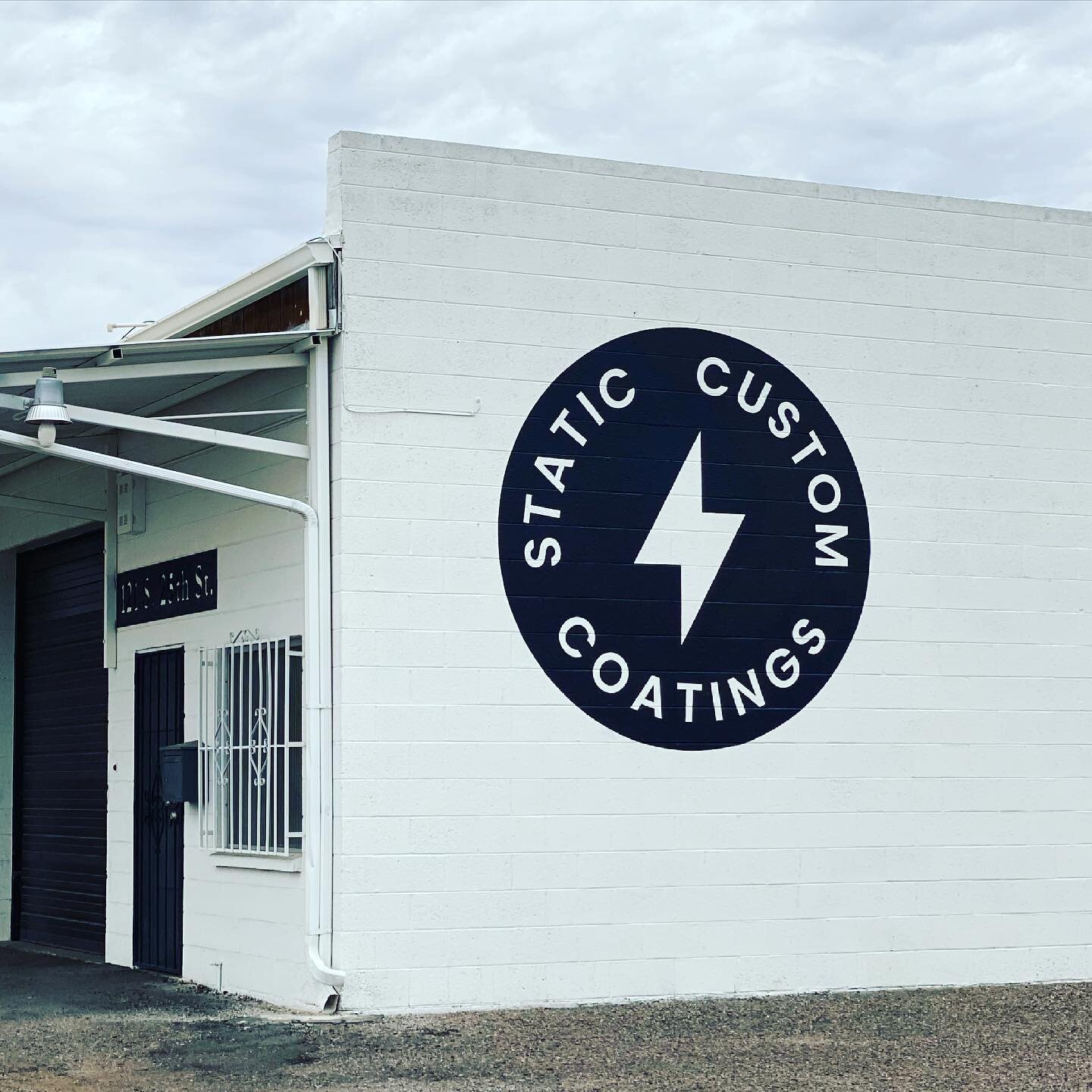 @imakeletters did such a killer job painting our logo on our building! thank you!
#supportlocalbusiness #powdercoating