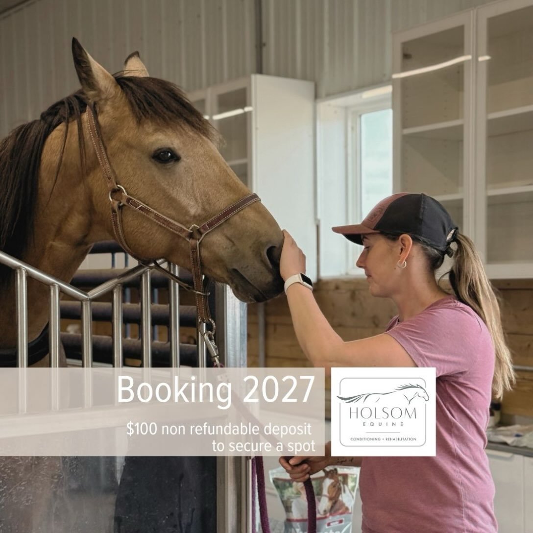If your horse is still competing this season and you are in finals, now is the time to book.

We are here to keep your horse feeling their best through the final stretch. Recovery, conditioning, maintenance, whatever they need to finish strong.

And 