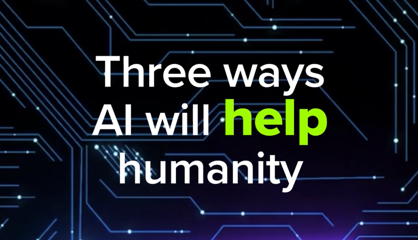 157. 3 ways AI will help humanity episode artwork