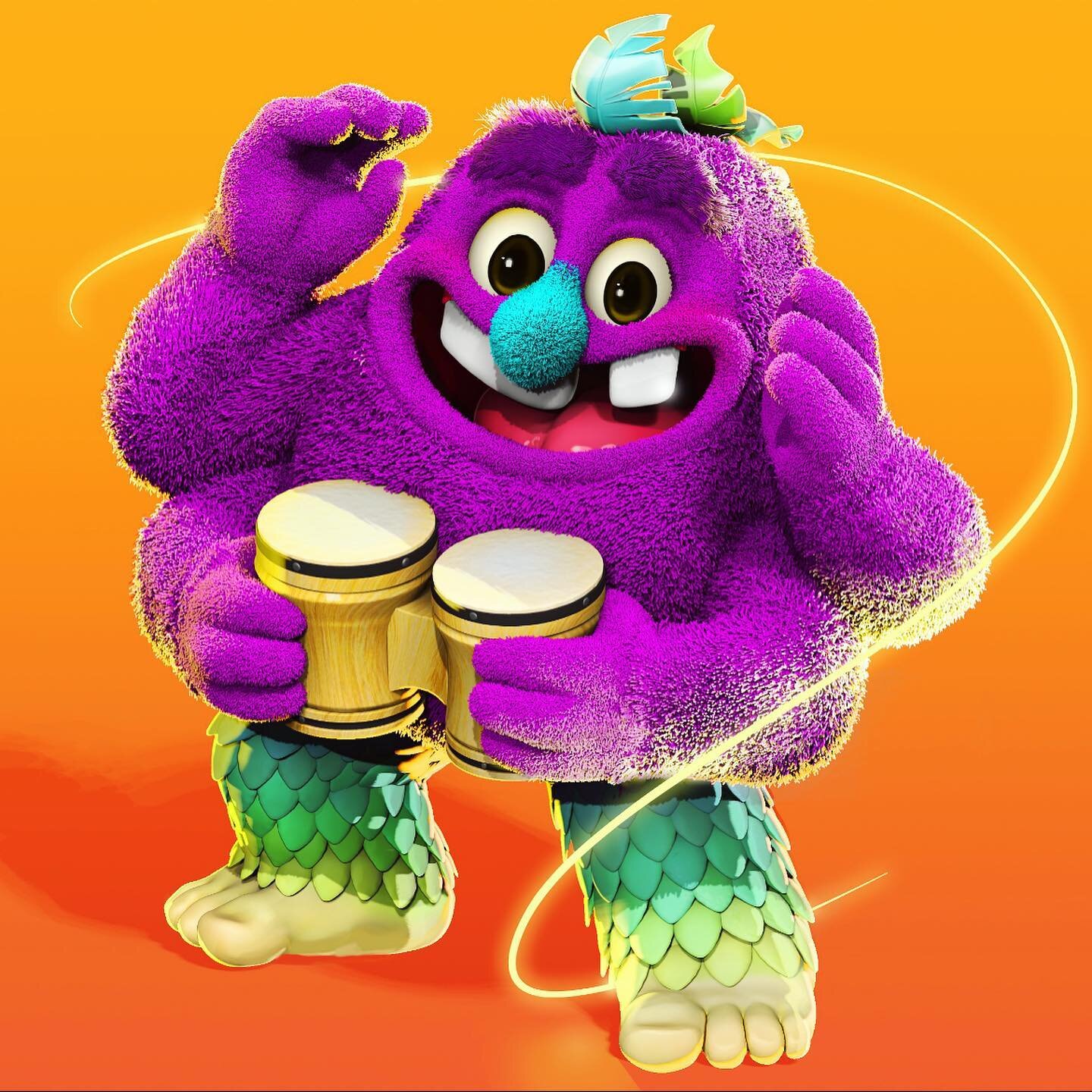 His fourarms hurt from drumming too hard! Practicing making muppet hair!
#3d #monster #hair #cartoon #3dillustration #drums #characterdesign #zbrush #illustration #music #art #3dmodeling @maxonzbrush @cg3dankfun