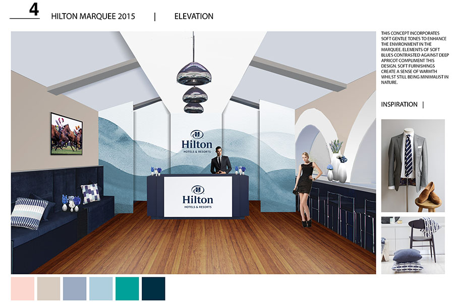 Hilton Marquee ~ Graphic Design