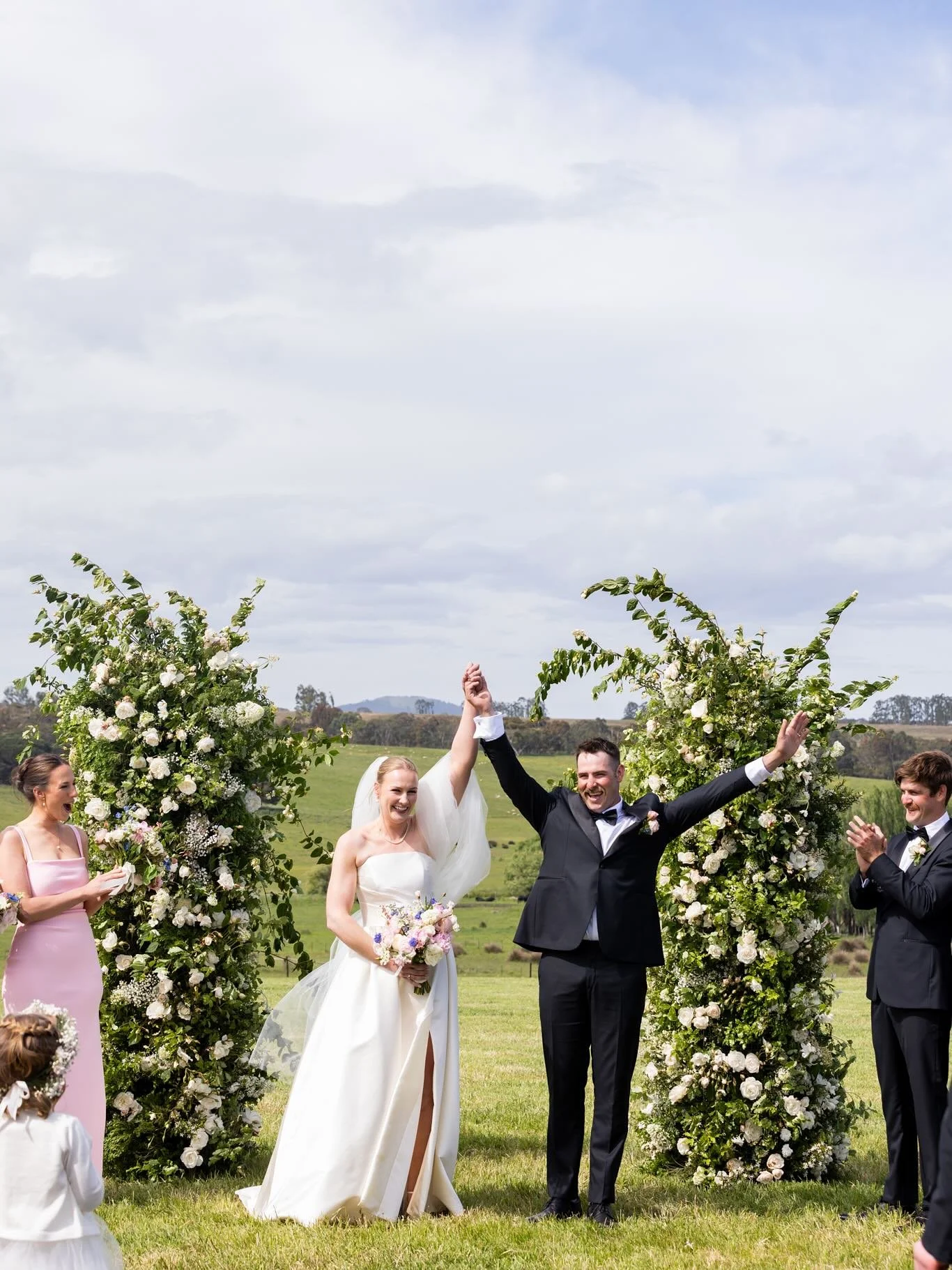 One whole month since Mr and Mrs Brooker tied the knot and Lucy&rsquo;s family property in the rolling hills of Byaduk, Victoria 🤍

The last edit to complete for the year, with one more family session, just before Christmas arrives next week. It&rsq