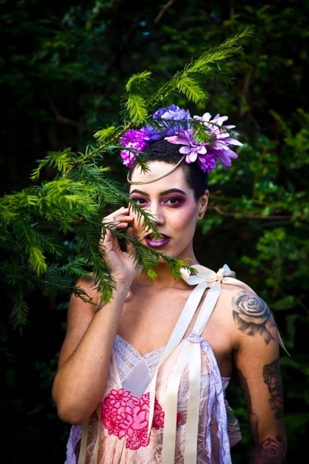 Trinity · Upcycled slip dress · 2015