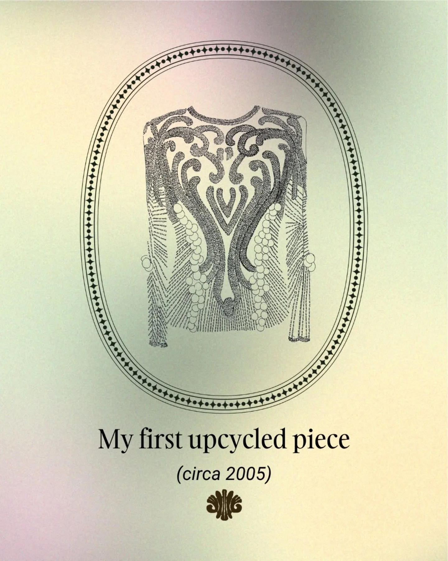 I&rsquo;ve been upcycling since 2005, long before it had a name or became part of a wider conversation and managed to find some of my old uni work to share! 

At the time, I didn&rsquo;t even realise that working with existing garments could be part 