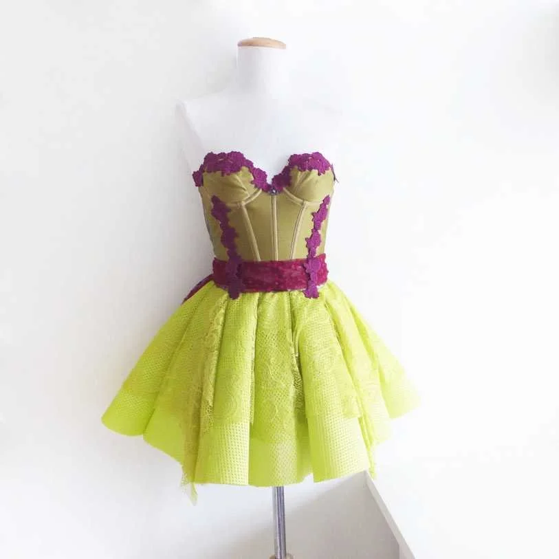 Fae · Upcycled corset dress · 2014