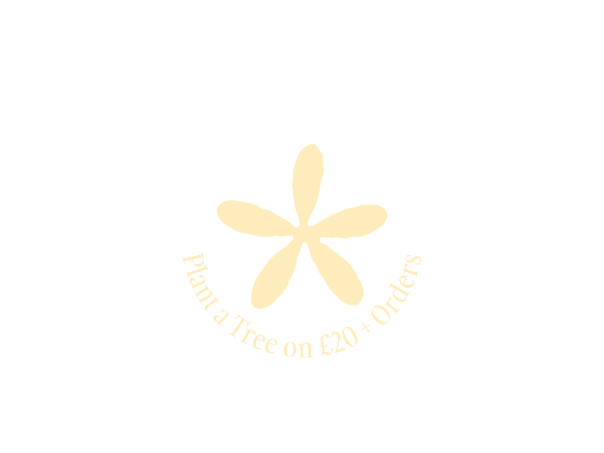 Give back with every order. A tree planted when you spend over £20.