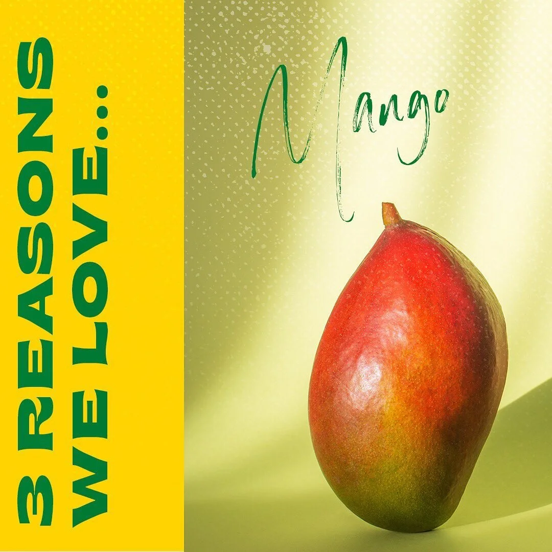 3 reasons we love mango 🥭 😍
#TropicalBox #TropicalBoxUK #Mango #TropicalFruit #ExcoticFruit #VeganFood #CleanEating #Plantbased #HealthyLifestyle #HealthyLiving #Fruitarian #TropicalBoxRecipe #tropical #tropicalvibes #tropicalfruit #tropicalfruits