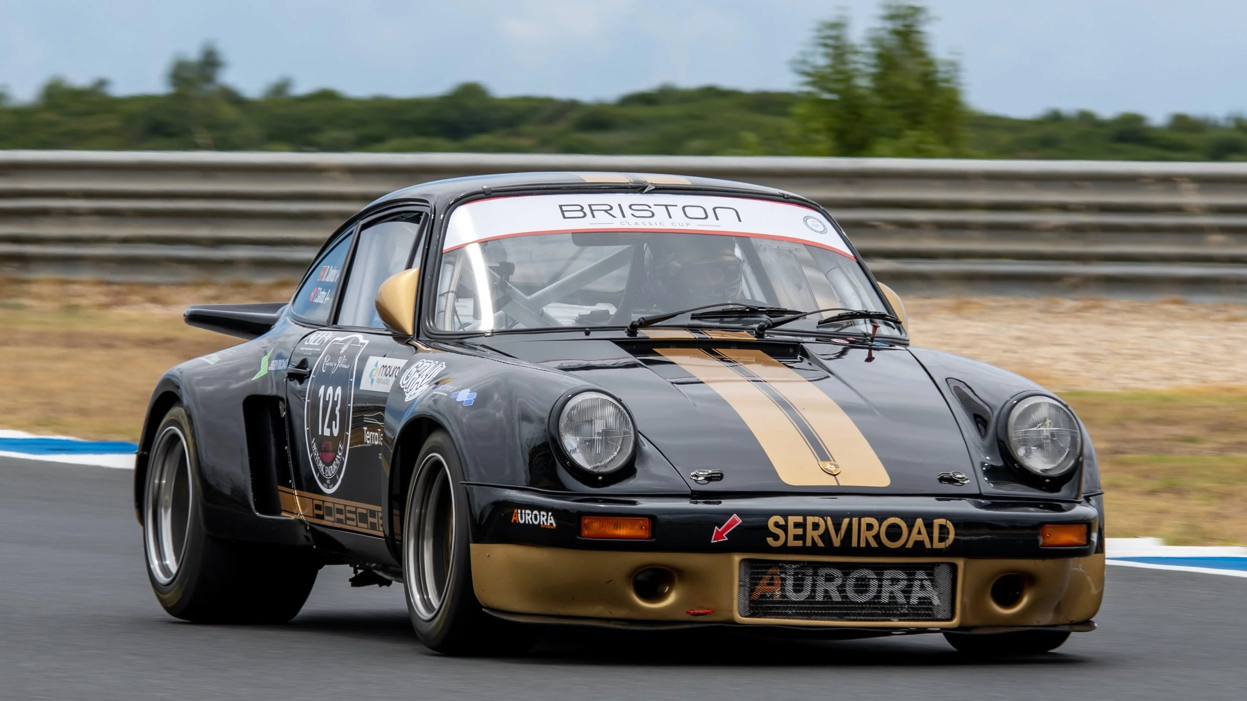 Estoril Circuit, Portugal. Estoril Summer Festival July 2025. Porsche 911 RSR