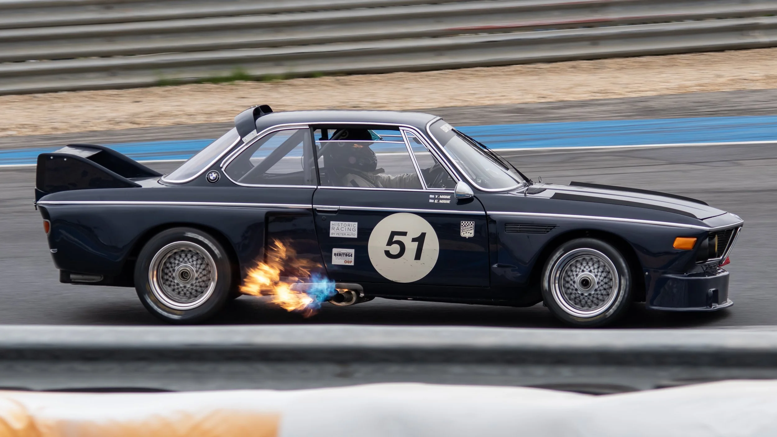 Estoril Circuit, Portugal. Estoril Classis Oct 2024. 1975 - BMW 3.5 CSL