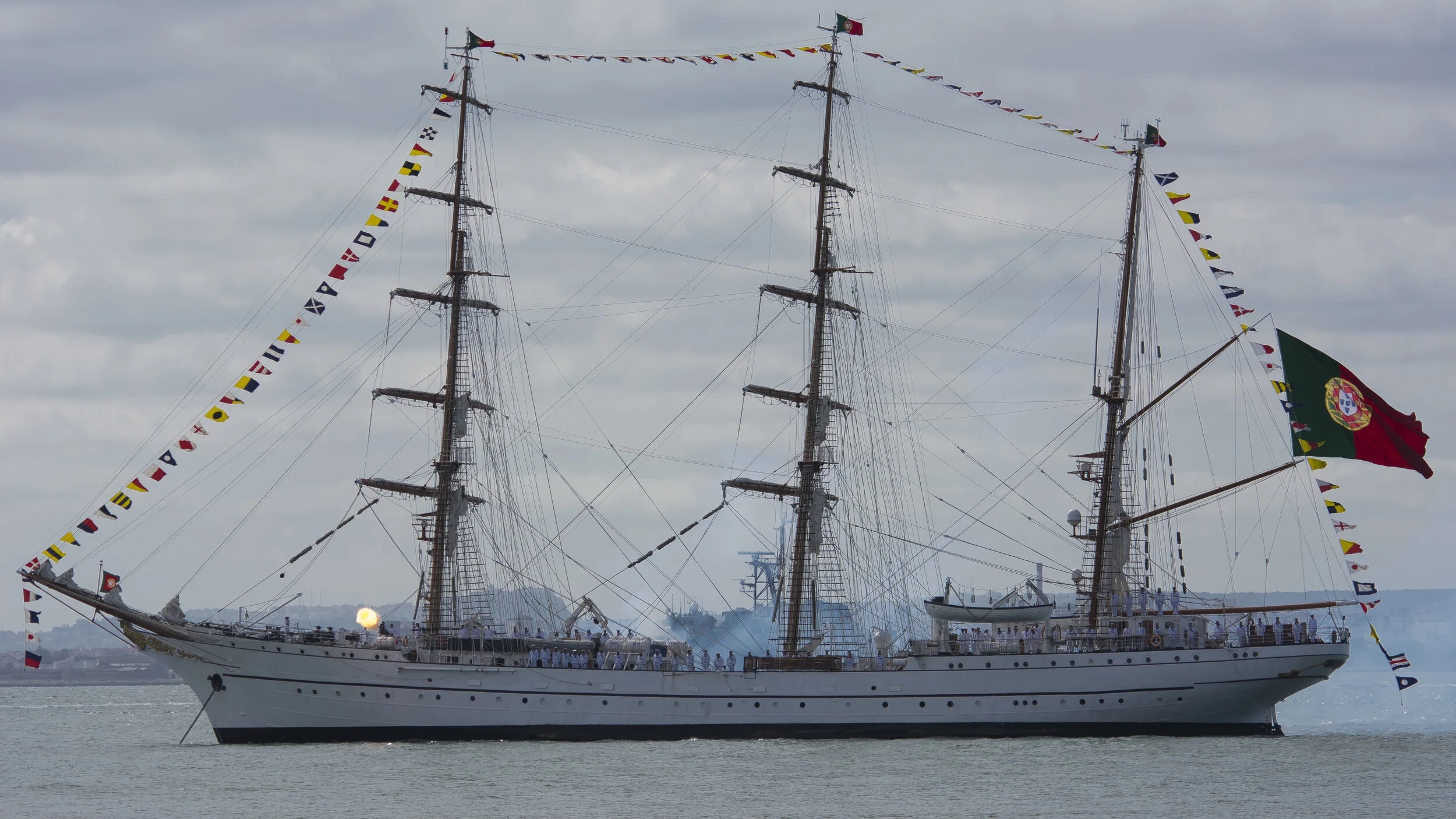 NRP Sagres Portugal Day. Lisbon, Portugal 10th June 2016