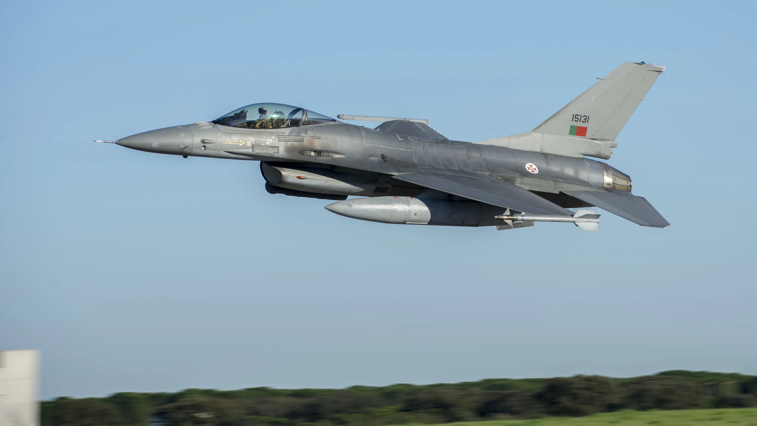 FAP BA 11 Beja, Portugal. Real Thaw 2017. 15131 General Dynamics F-16MLU Portuguese Air Force