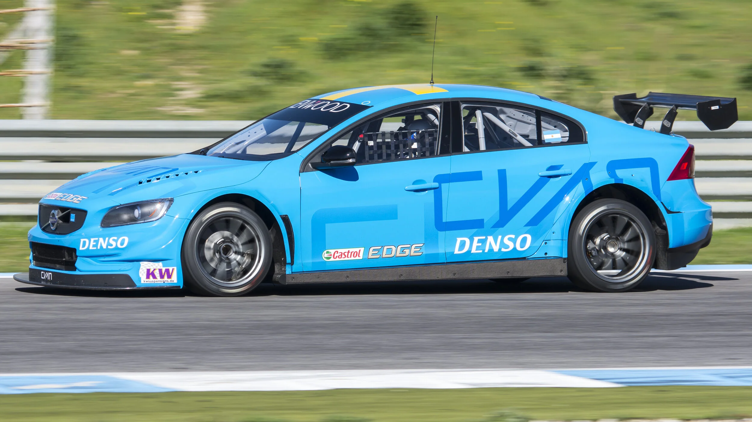 Estoril Circuit, Portugal. Polestar Cyan Racing WTCC Volvo S60