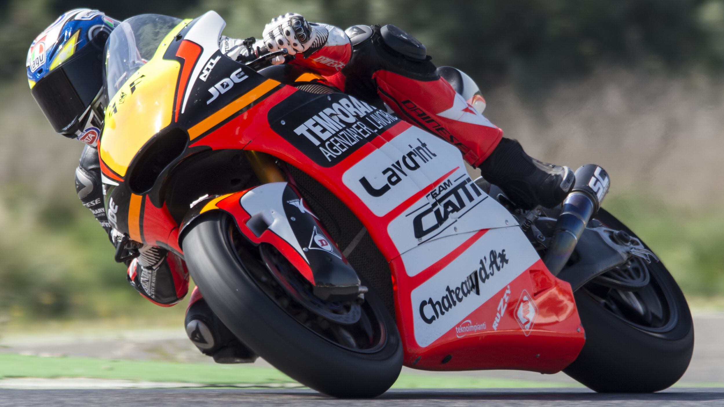 Estoril Circuit, Portugal. FIM CEV Moto 2 Free Practice Apr 2017