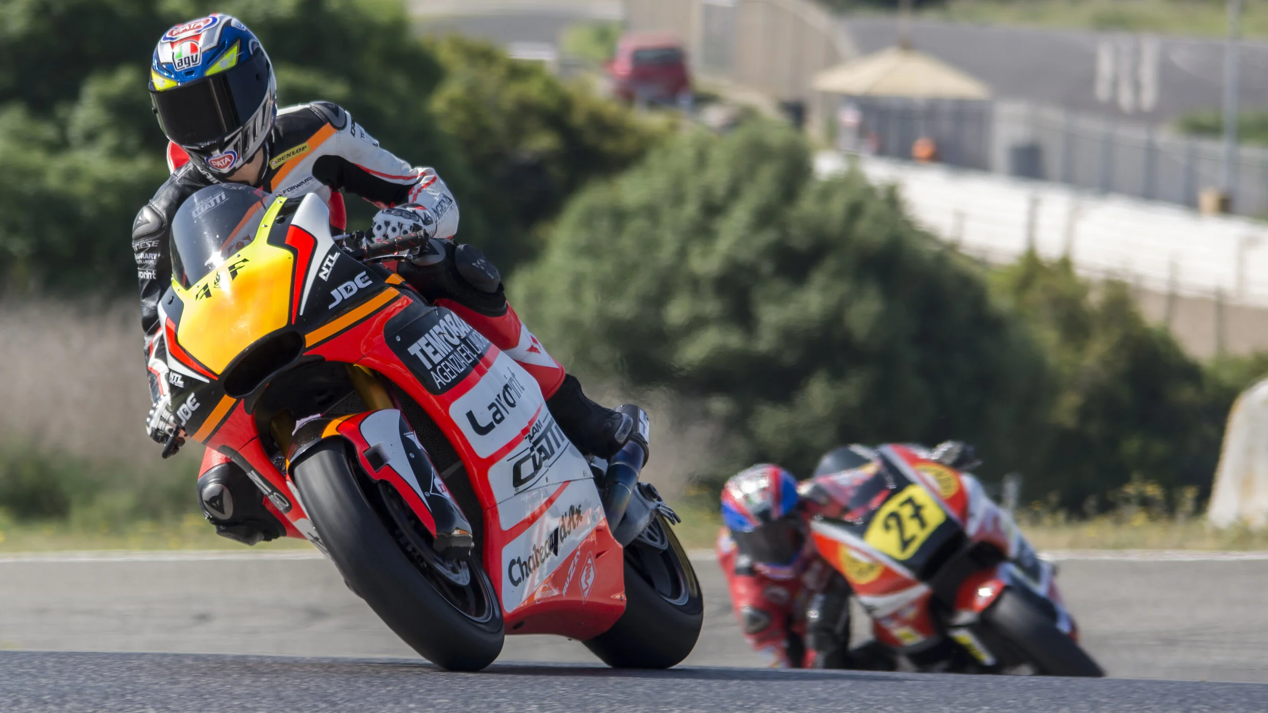 Estoril Circuit, Portugal. FIM CEV Moto 2 Free Practice Apr 2017