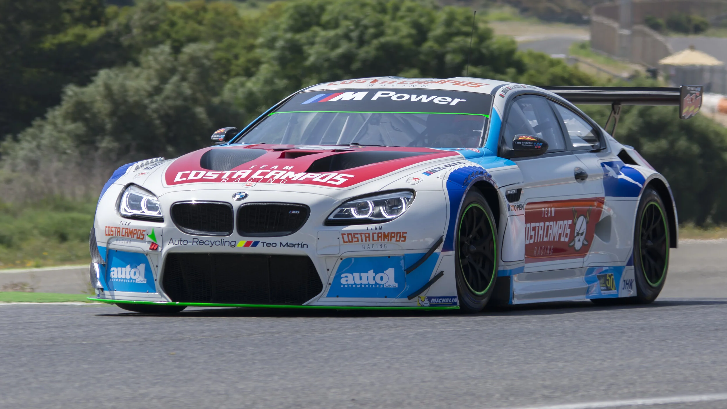 Estoril Circuit, Portugal.  Teo Martin Pre Season Tests BMW M6 Apr 2017