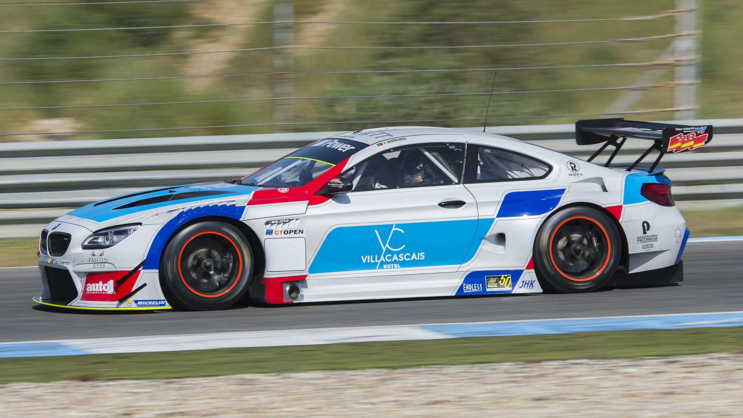 Estoril Circuit, Portugal.  Teo Martin Pre Season Tests BMW M6 Apr 2017
