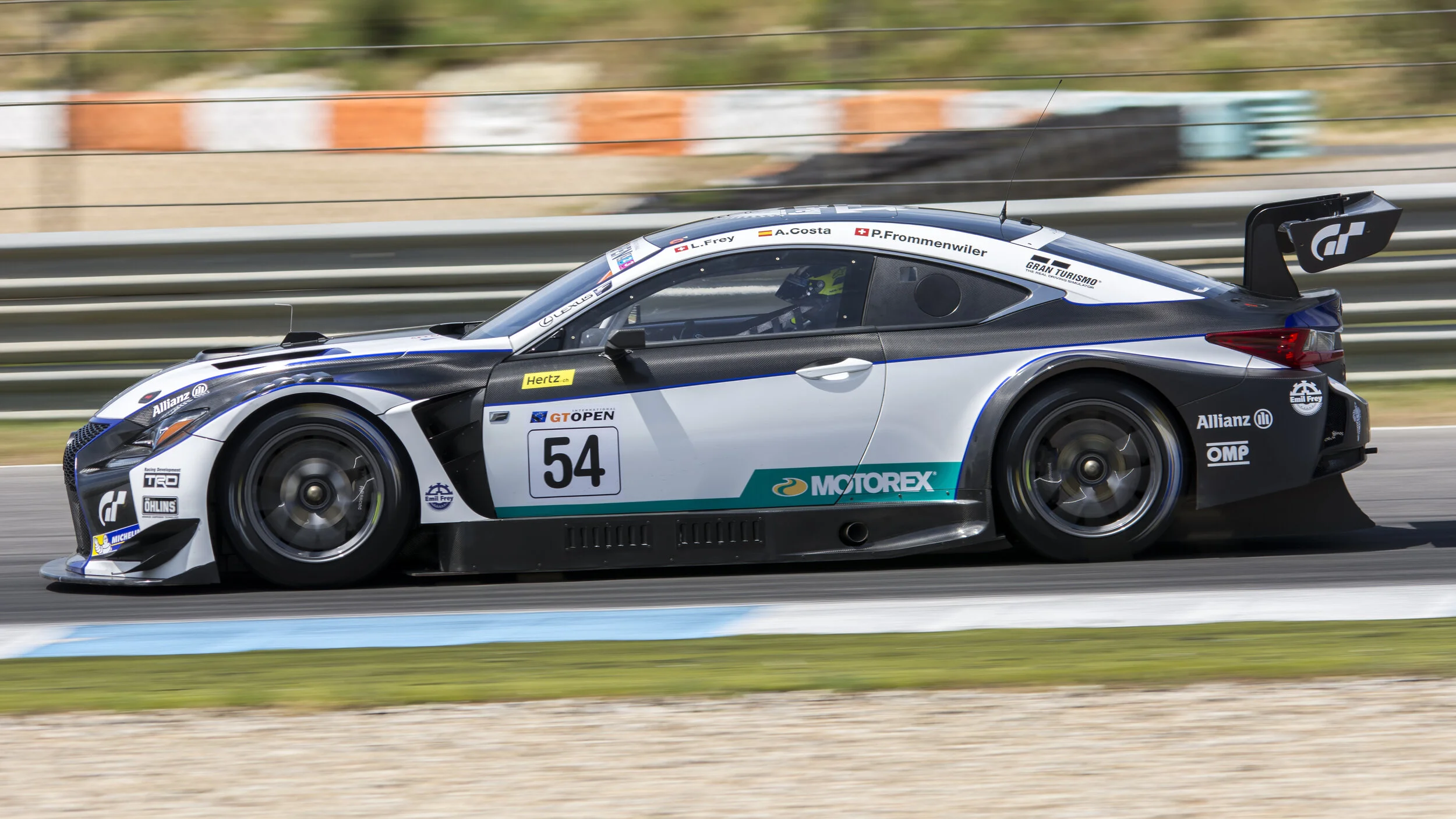 Estoril Circuit, Portugal. Int GT Open Apr 2017. Emil Frey Lexus Racing Lexus RGF GT3