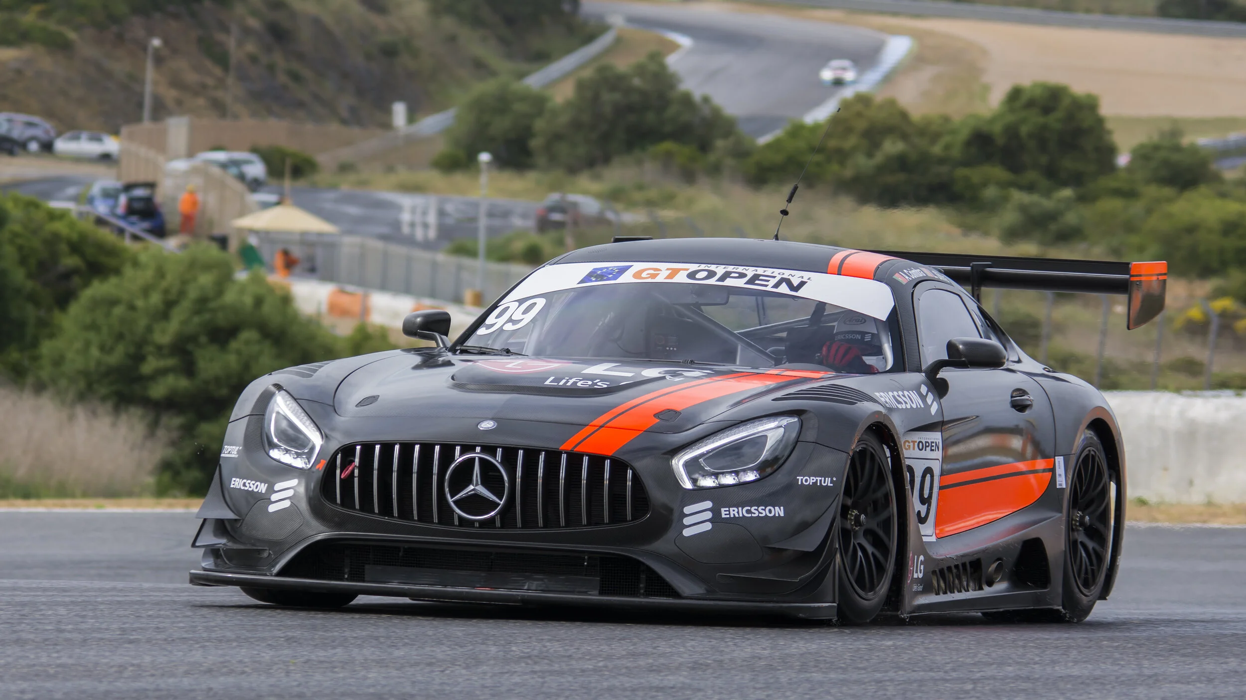Estoril Circuit, Portugal. Int GT Open Apr 2017. Sports & You Mercedes AMG GT3