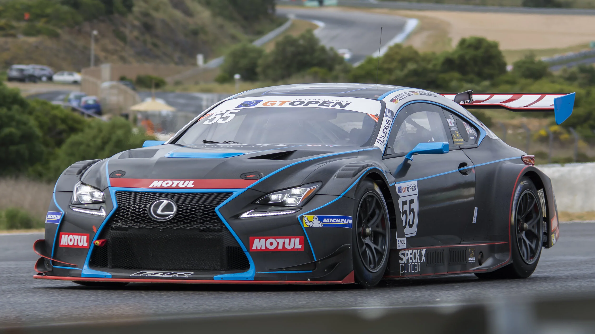 Estoril Circuit, Portugal. Int GT Open Apr 2017. Farnbacher Racing Lexus RGF GT3