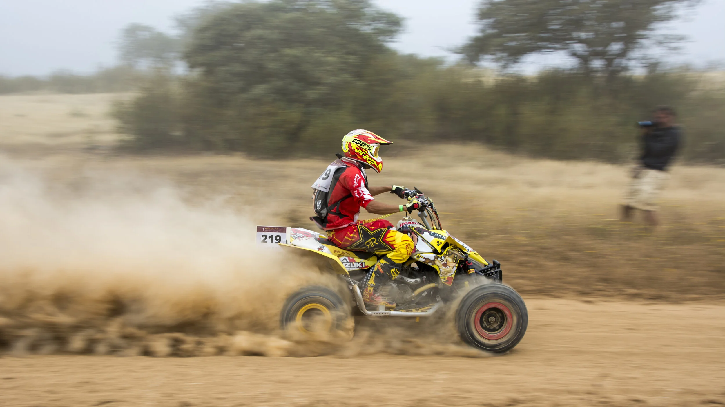 Baja TT Capital dos Vinhos 2017, Reguengos de Monsaraz, Portugal. Pedro Pereira Saloio - Suzuki LTR 450