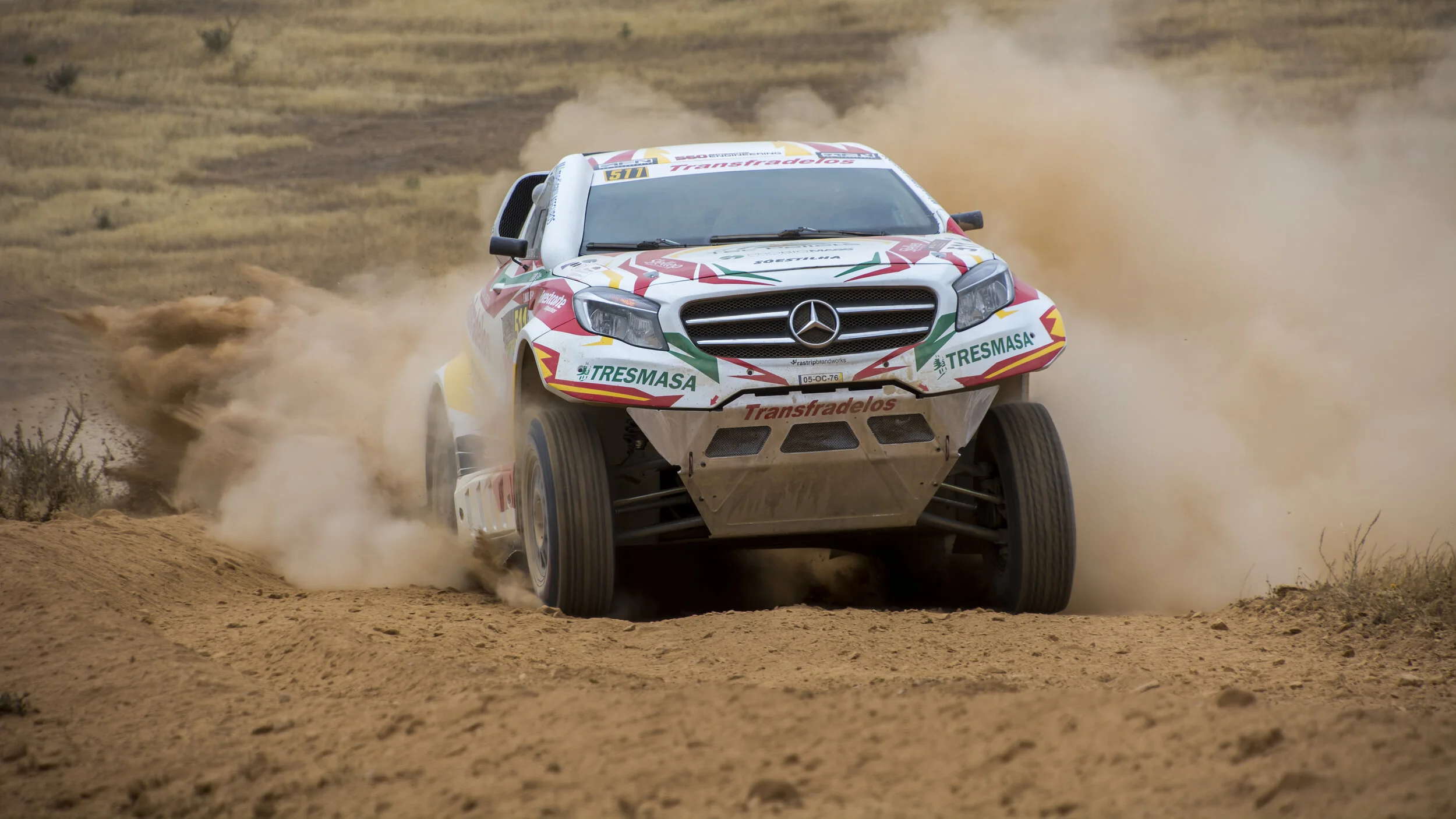 Baja TT Capital dos Vinhos 2017, Reguengos de Monsaraz, Portugal. Tiago Reis / Filipe Martins - Mercedes A Class