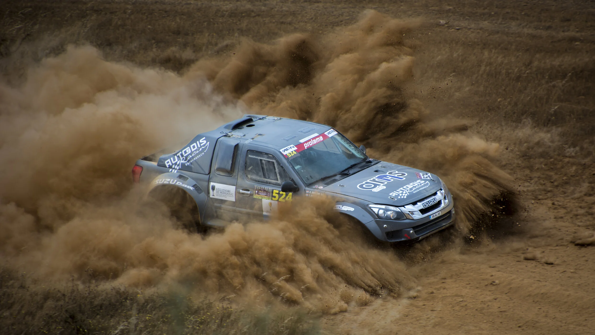 Baja TT Capital dos Vinhos 2017, Reguengos de Monsaraz, Portugal. Hugo Arellano / Fabien Bigard - Isuzu D Max