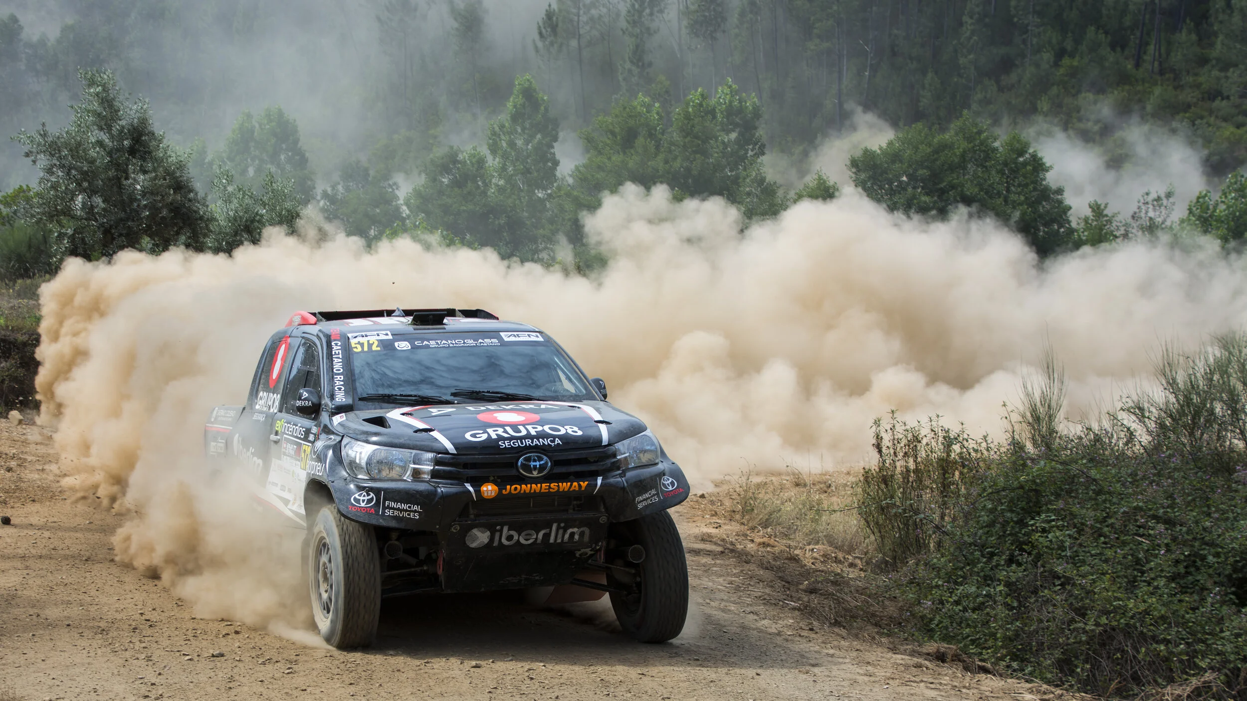 Baja TT do Pinhal 2017, Sertã, Portugal. João Ramos / Victor Jesus - Toyota Hilux