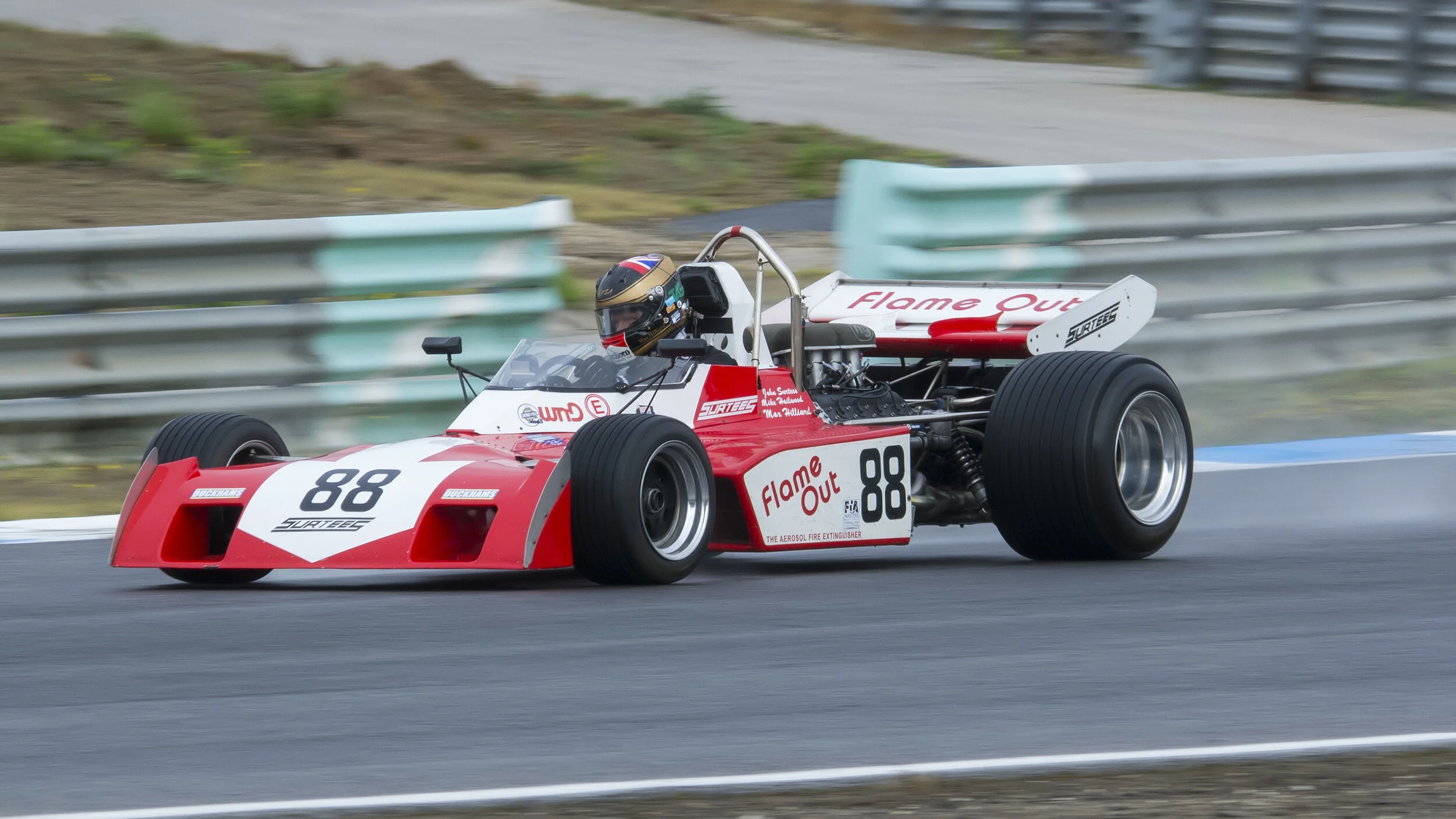 Estoril Circuit, Portugal. FIA Masters Historic F1 Oct 2017. 1971 Surtees-Cosworth TS9B