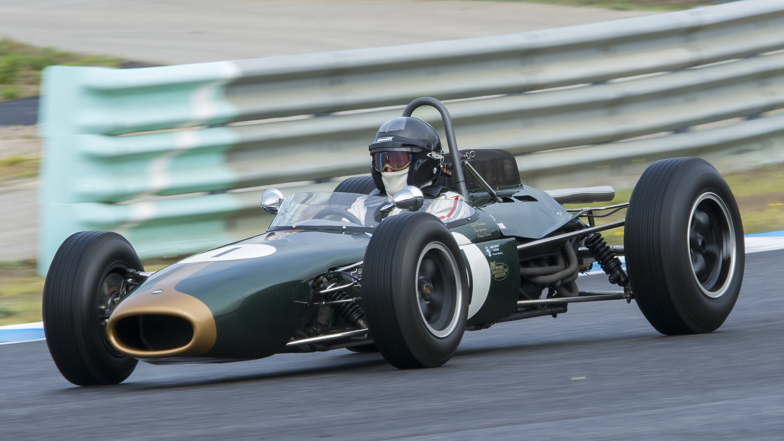 Estoril Circuit, Portugal. FIA Masters Historic F1 Oct 2017. Brabham BT11