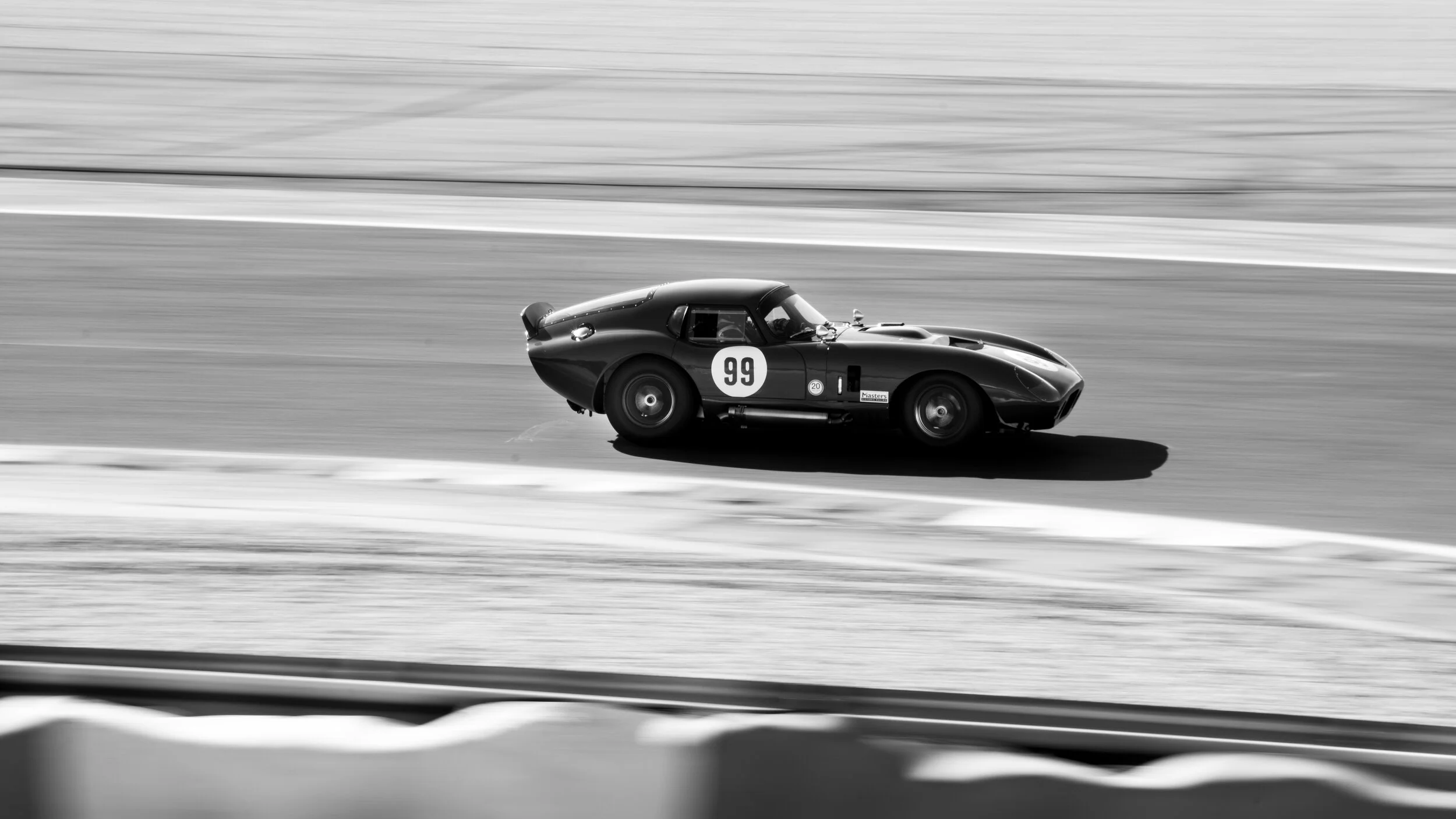 Estoril Circuit, Portugal. FIA Masters Historic F1 Oct 2017. Shelby Daytona Cobra