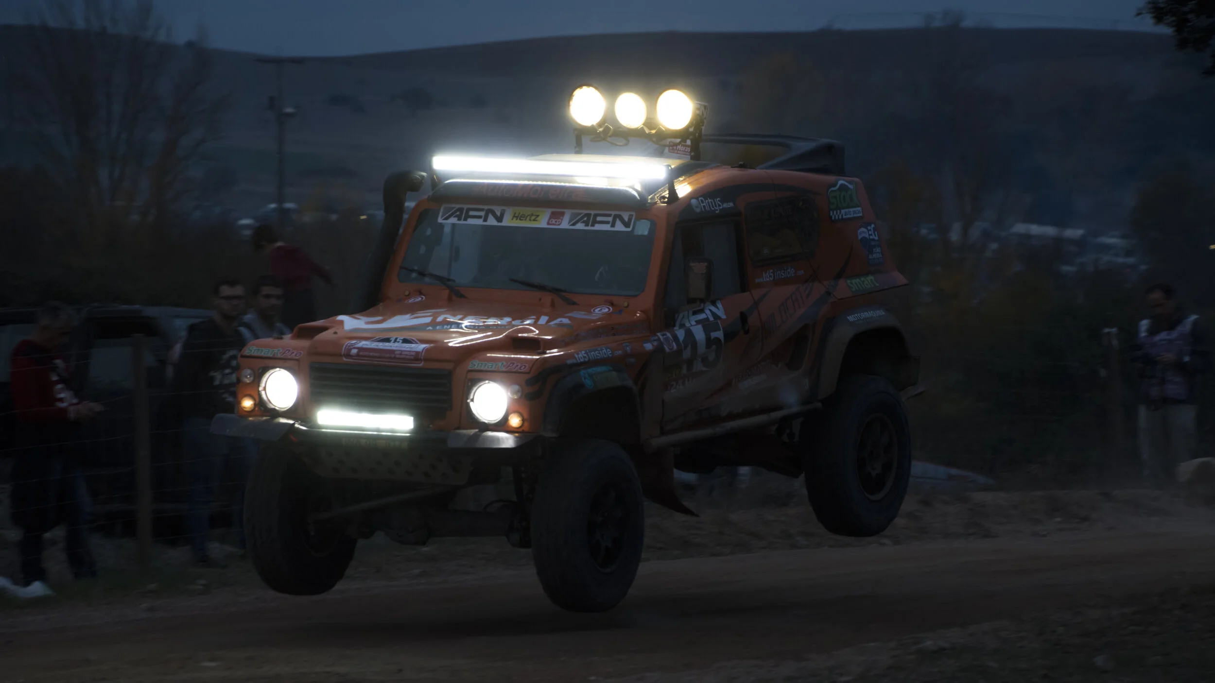 Vila de Fronteira, Portugal. AFN 24 Horas TT Vila de Fronteira 2017. Land Rover Bowler Wildcat