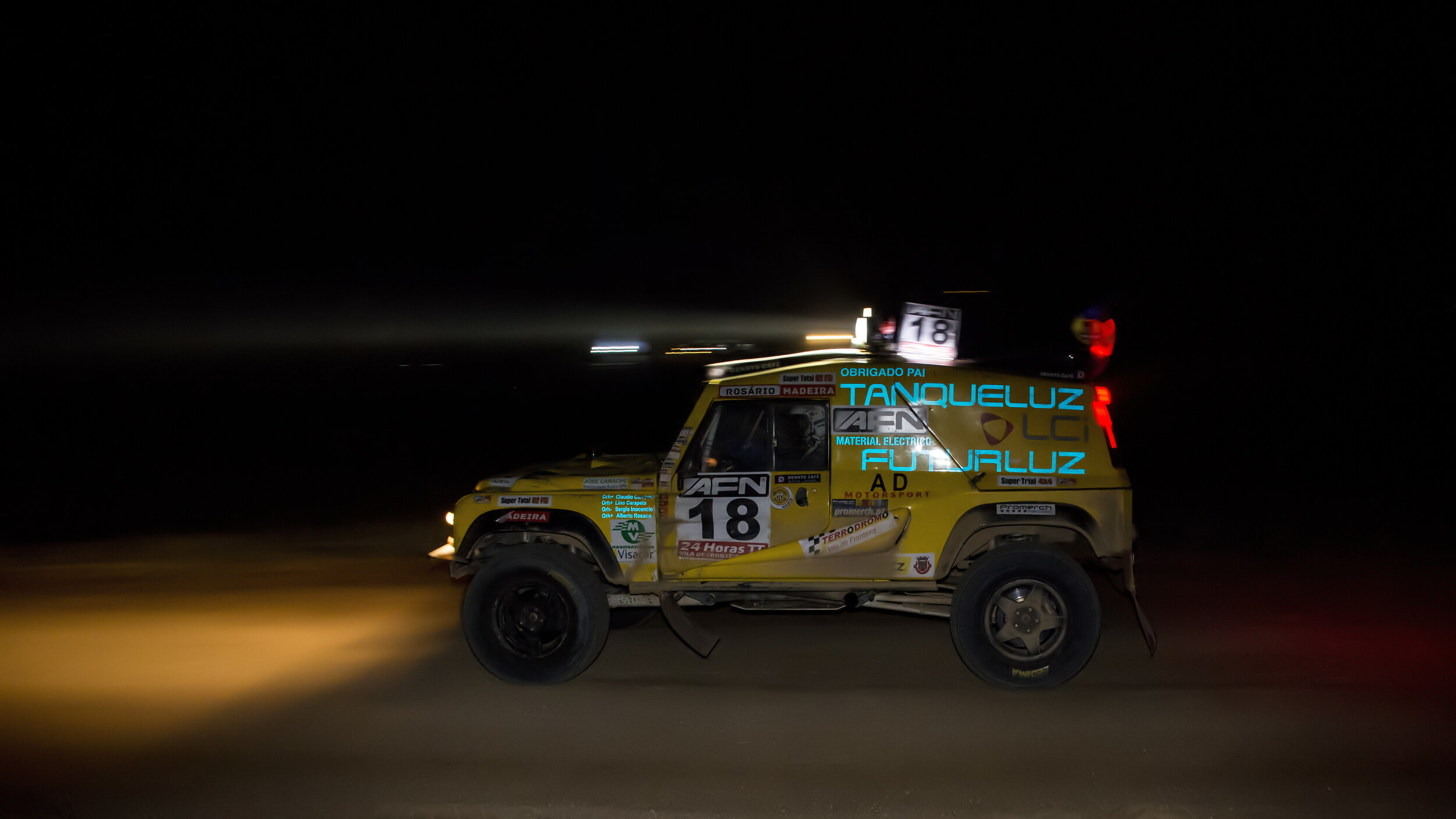 Vila de Fronteira, Portugal. AFN 24 Horas TT Vila de Fronteira 2017. Land Rover Bowler Wildcat