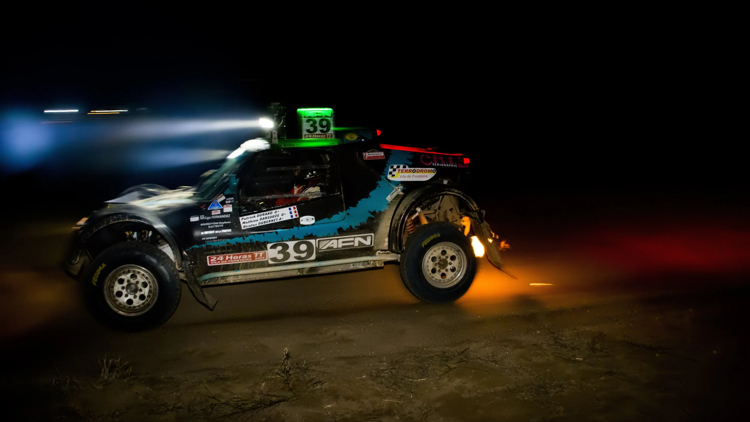Vila de Fronteira, Portugal. AFN 24 Horas TT Vila de Fronteira 2017. G.B.R Nissan Buggy