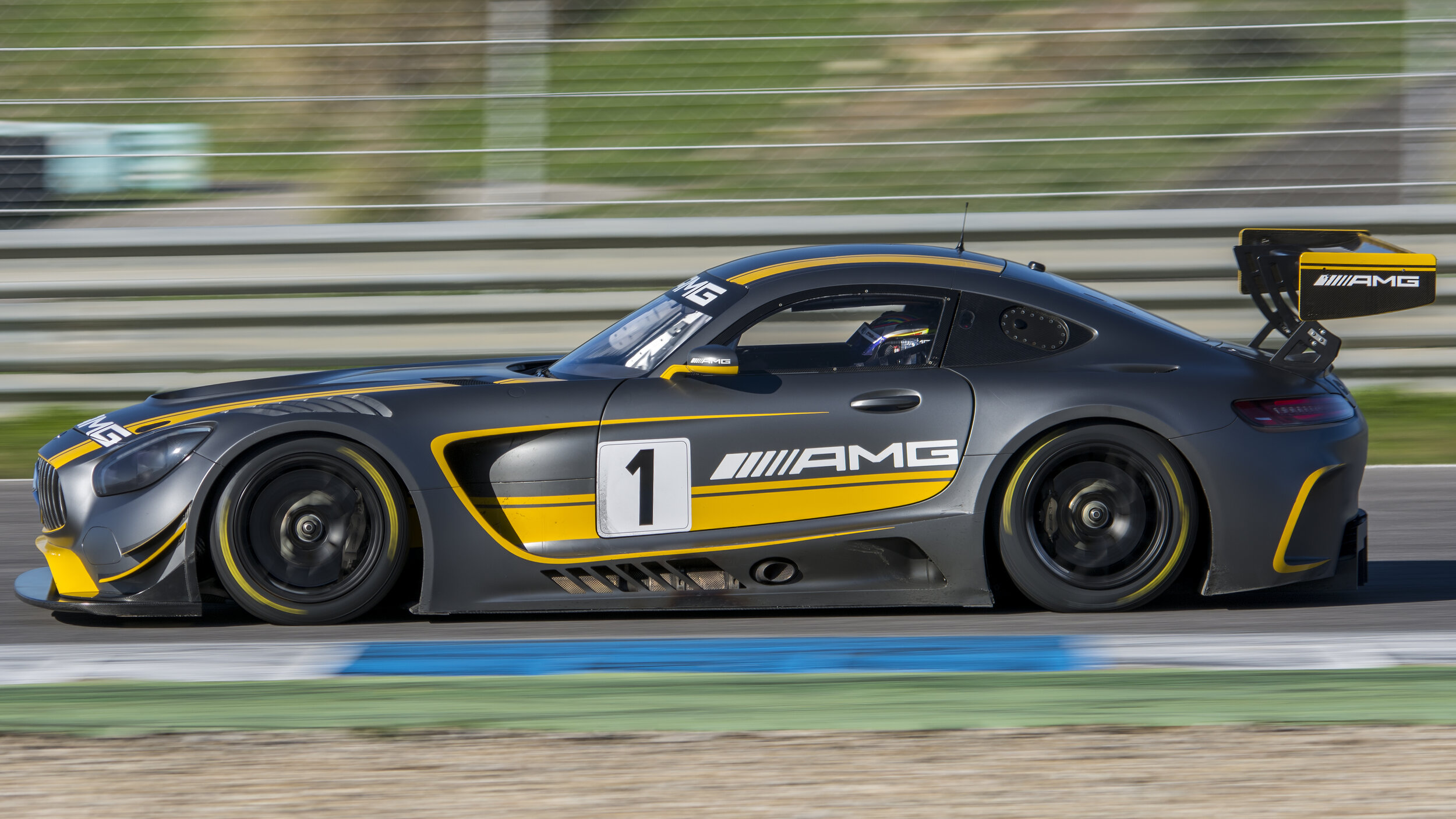 Estoril Circuit, Portugal. Merc AMG GT3 Winter Tests Dec 2017