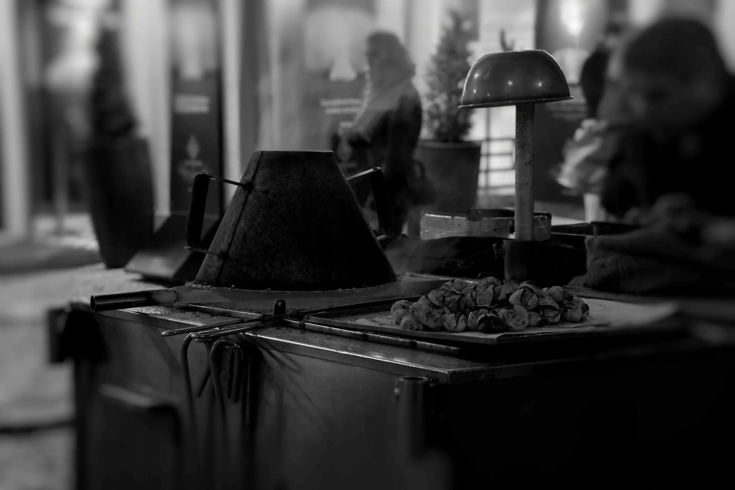 Lisbon, Portugal Roasting Chestnuts