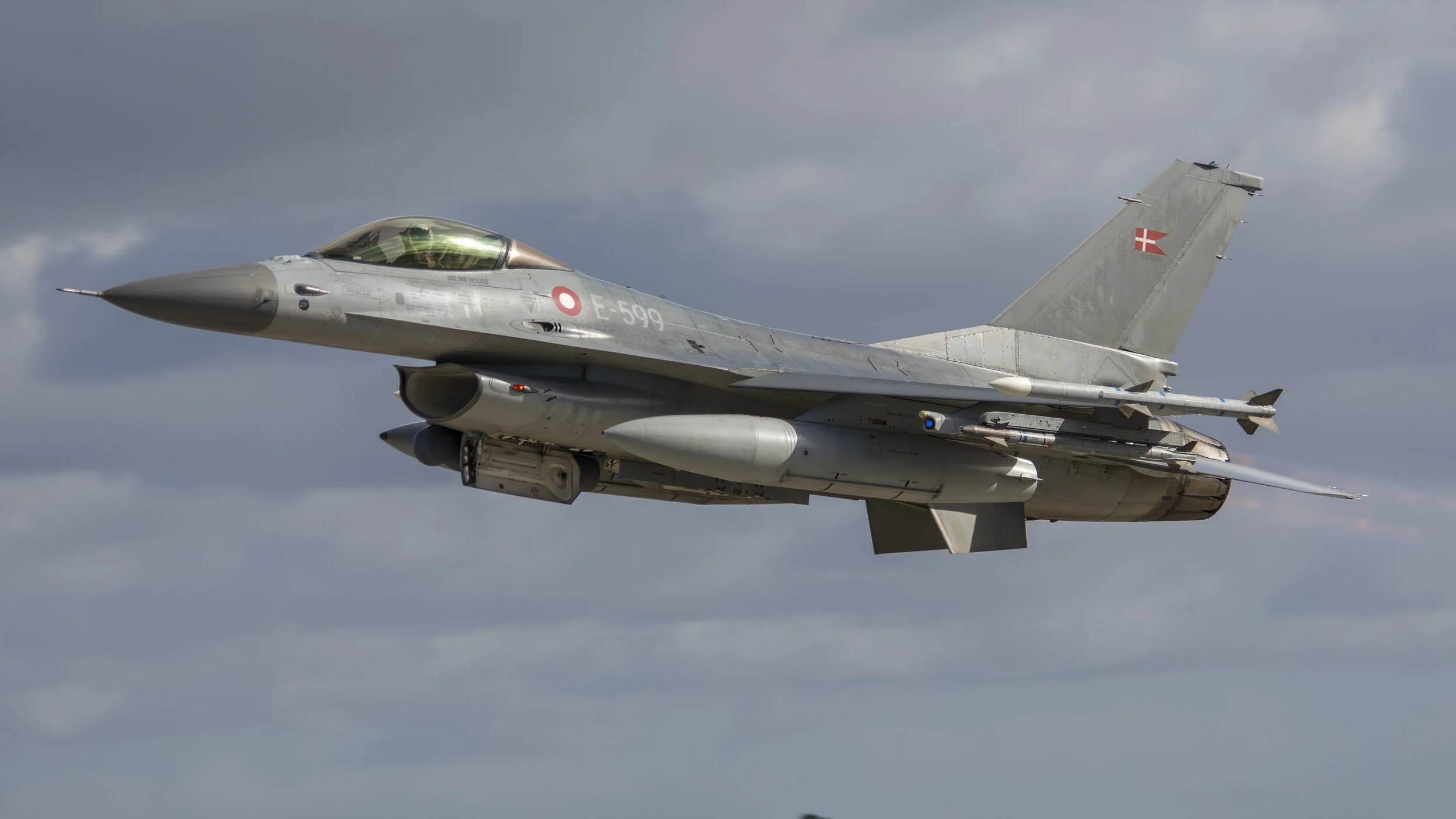 FAP BA5 (Monte Real, Portugal) Real Thaw 18. Royal Danish Air Force E-599 General Dynamics F-16A